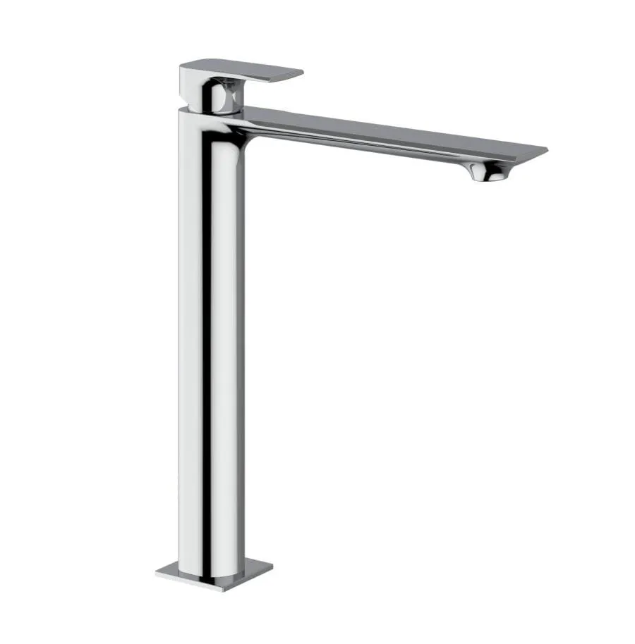 Mix lavamani alto Slope cromo