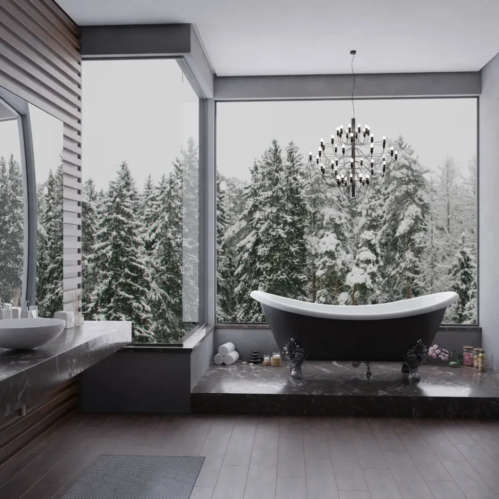 Vaske Cloe 180x75 Black ARTM