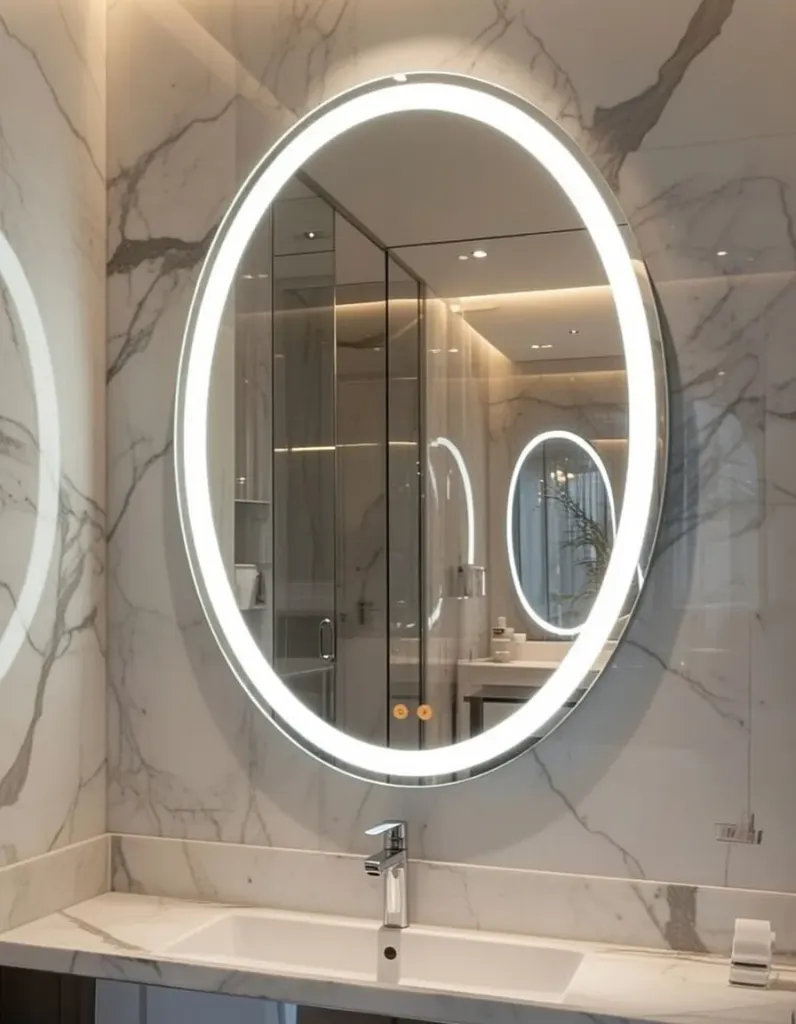 Pasqyre led Oval 70x100 MT