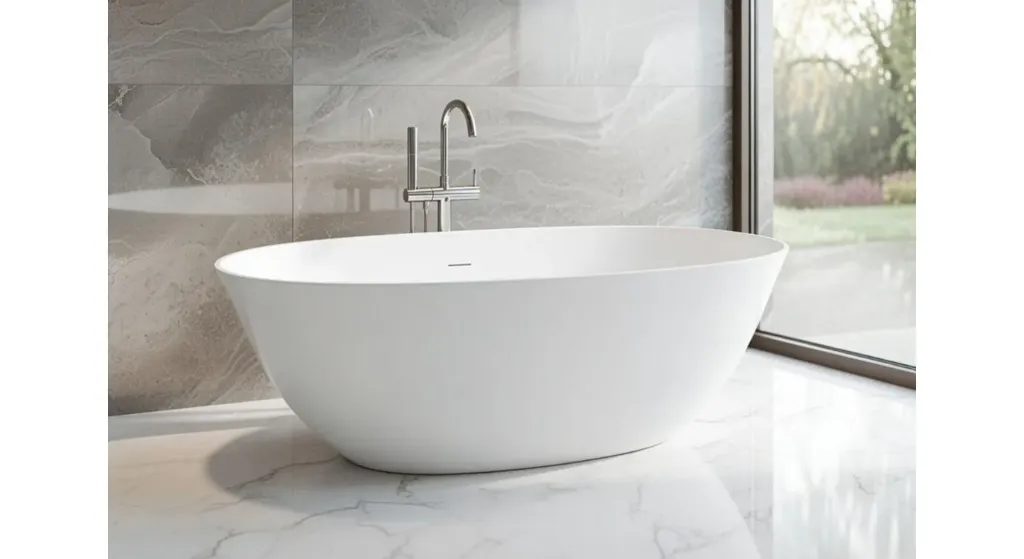 Vaske freestanding solid Covadonga 160x70