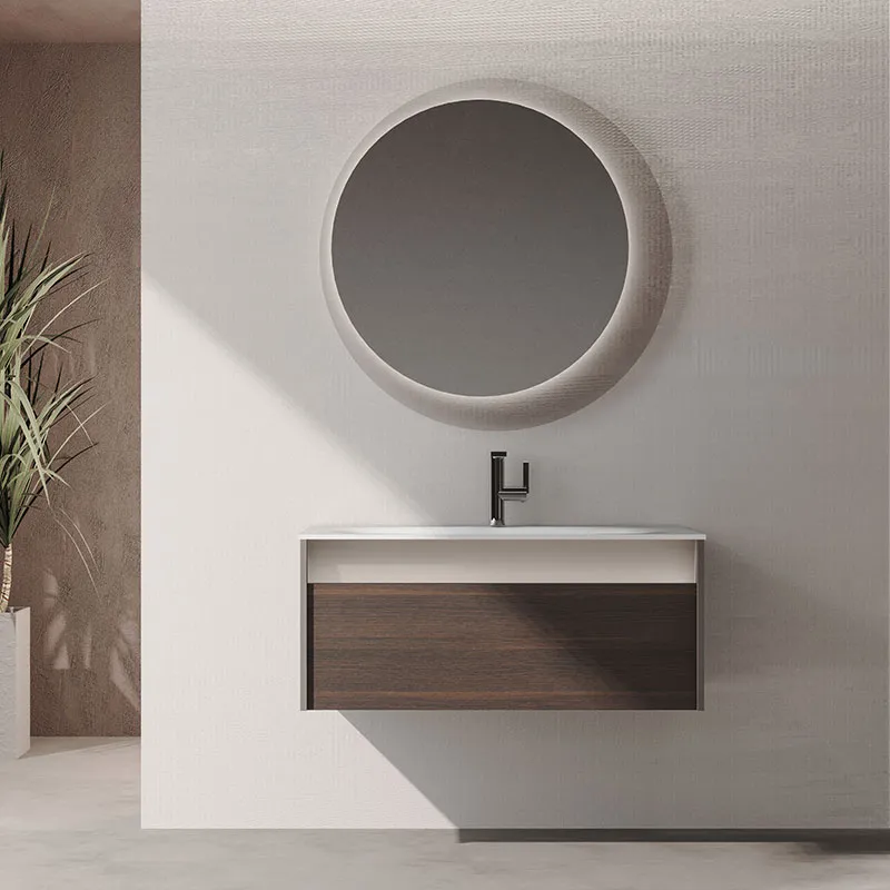 [BC2068-100] Mobilje Wood  + Lavaman Solid MFC062 100x55