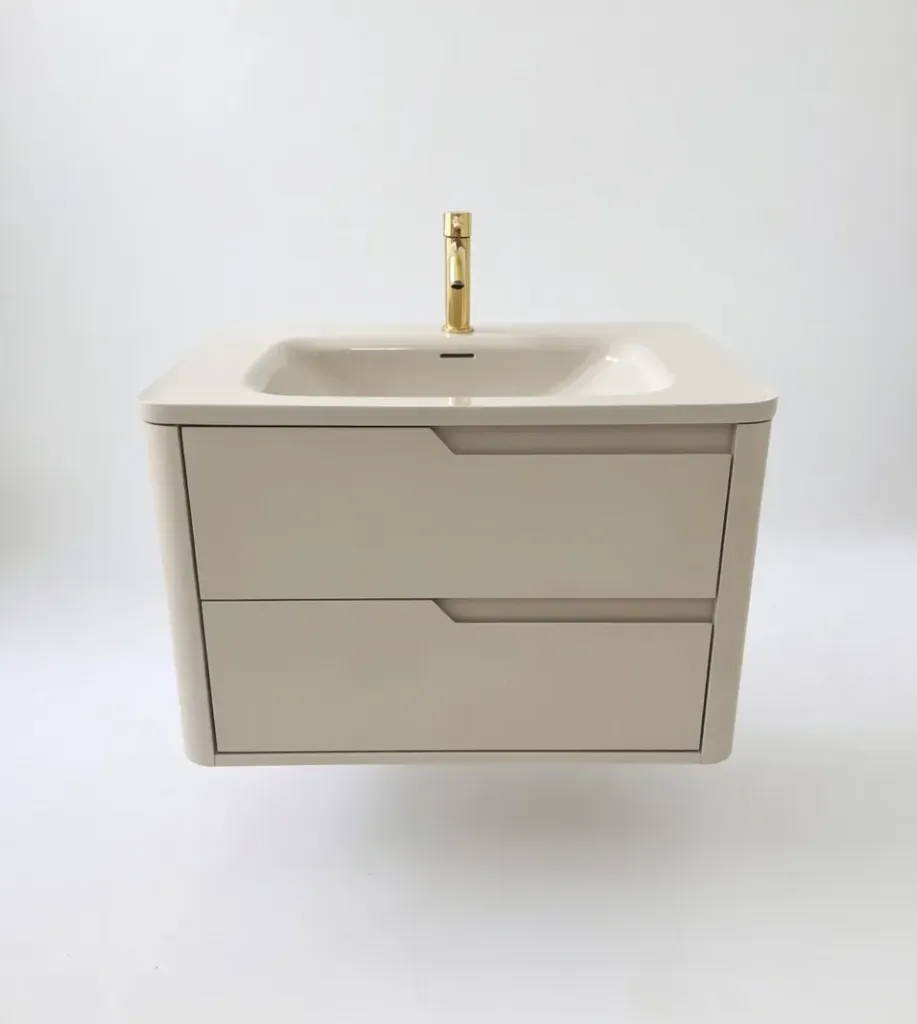 [BC4061-80] Mobilje Tualeti + Lavaman Corian Moonlight 80x52