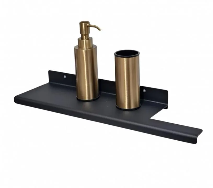 [KL710799] Raft Metalik për Pasqyrë – Nero