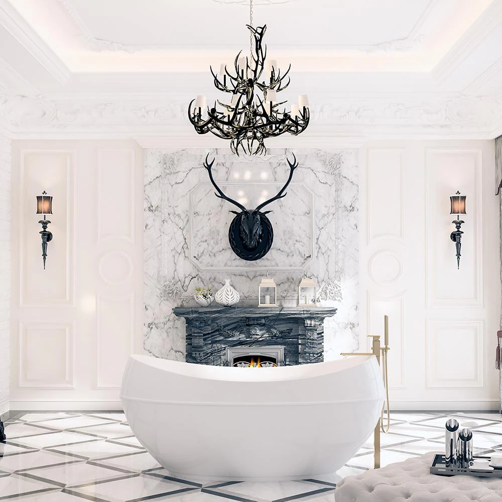 [ADONIS190] Vaske Adonis Free Standing 190x95 ARTM (E bardhe)