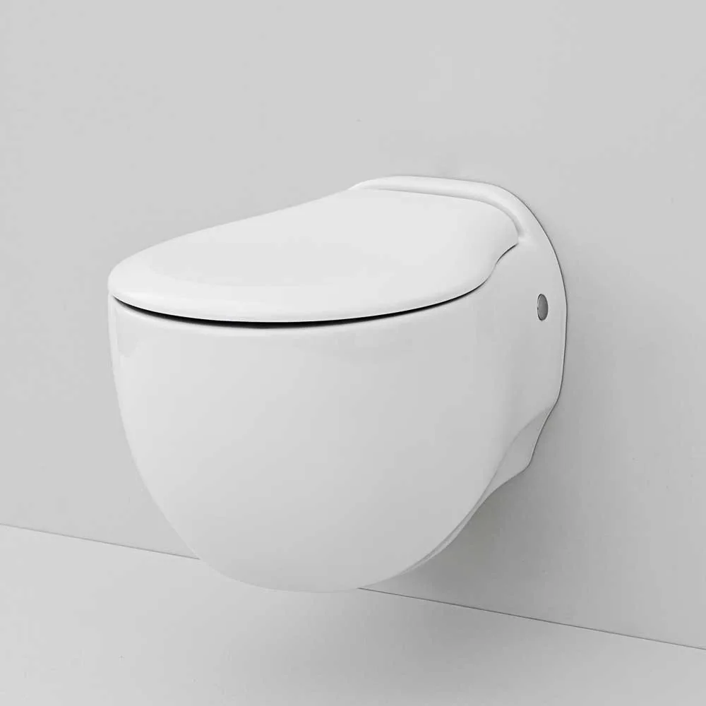 [BLV001.01;03] Artceram Blend WC Sospeso (Letering Nero)