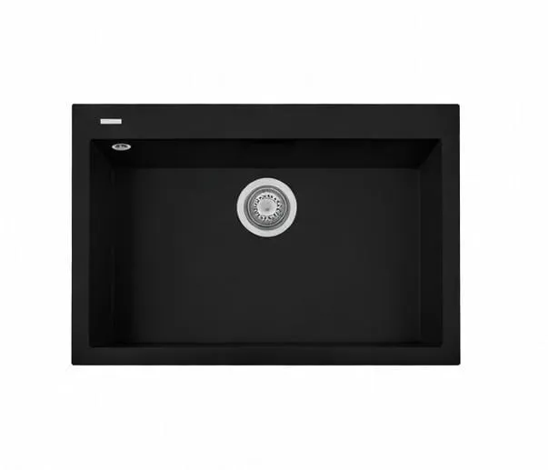 [ON7610NE] Lavapjate 1 grop Nero 76x50